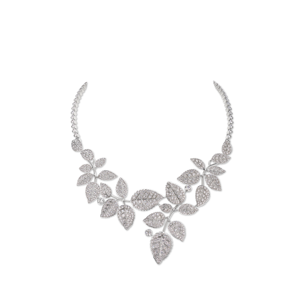 CHAUMET - MÉLODIE NACRÉE - BOUCLES D'OREILLES - Boucles d'oreilles en or blanc, diamants - 085384
