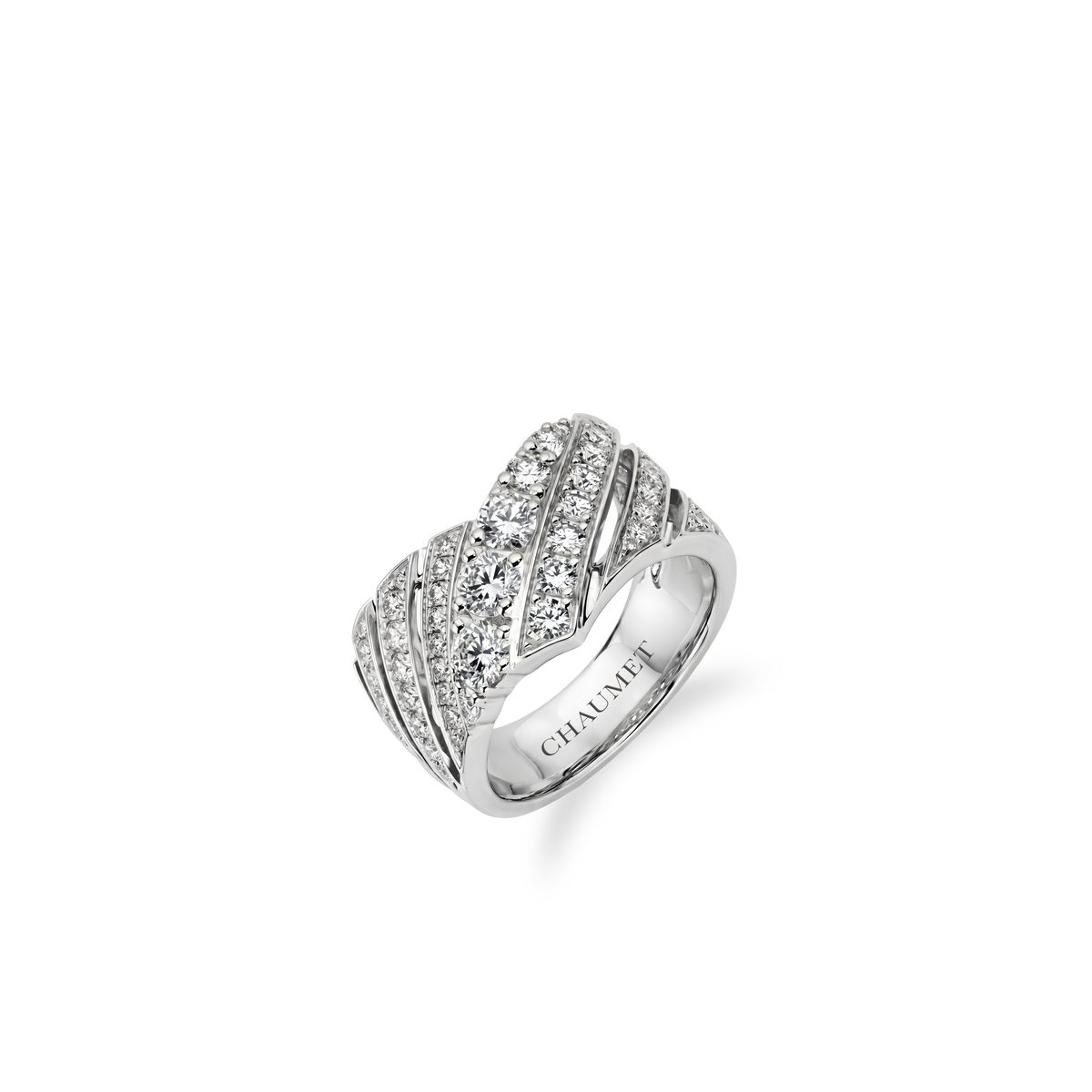 CHAUMET - Joséphine约瑟芬 - 戒指 - 白金戒指，钻石 - 085396