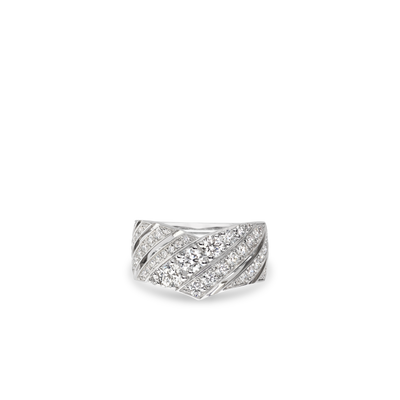 CHAUMET - Joséphine约瑟芬 - 戒指 - 白金戒指，钻石 - 085396