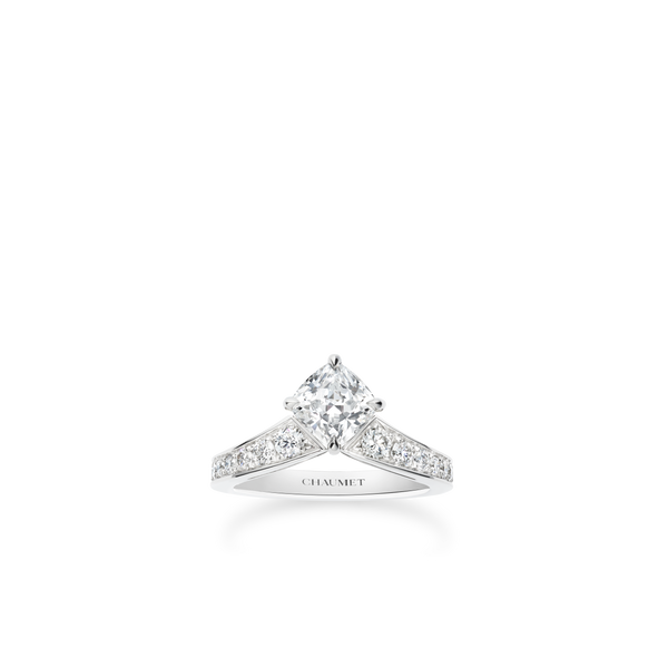 CHAUMET - Joséphine约瑟芬 - 戒指 - 铂金钻戒，1克拉钻石，钻石