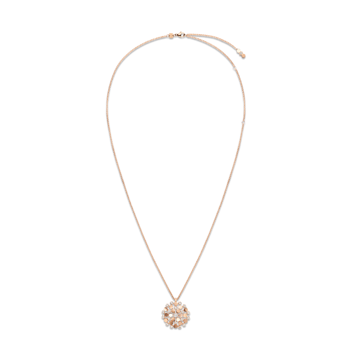 CHAUMET - BEE DE CHAUMET - PENDENTIF - Pendentif en or rose, diamants - 085404