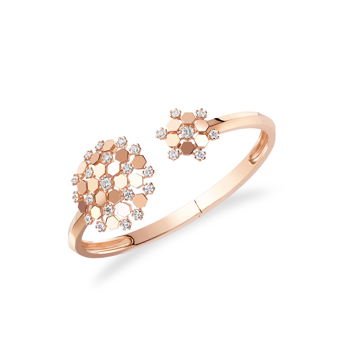 CHAUMET - BEE DE CHAUMET - BRACELET - Bracelet en or rose, diamants - 085406