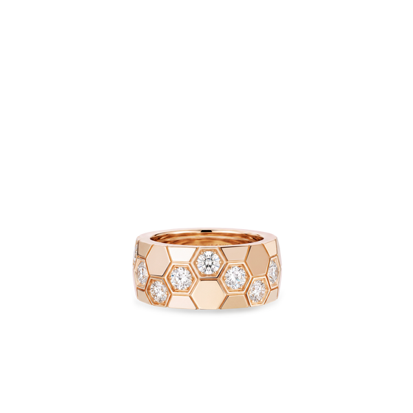 CHAUMET - بي دو شوميه - سوار - سوار مفتوح من الذهب الوردي، ألماس - 085403