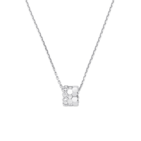 White gold pendant, medium model, diamonds