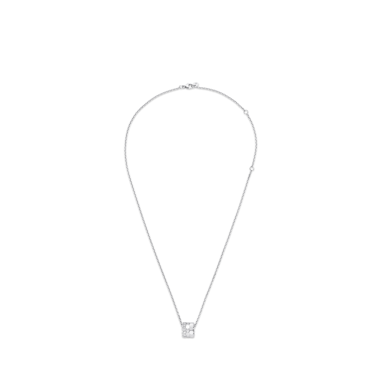 CHAUMET - BEE DE CHAUMET - PENDANT - White gold pendant, medium model, diamonds - 085422