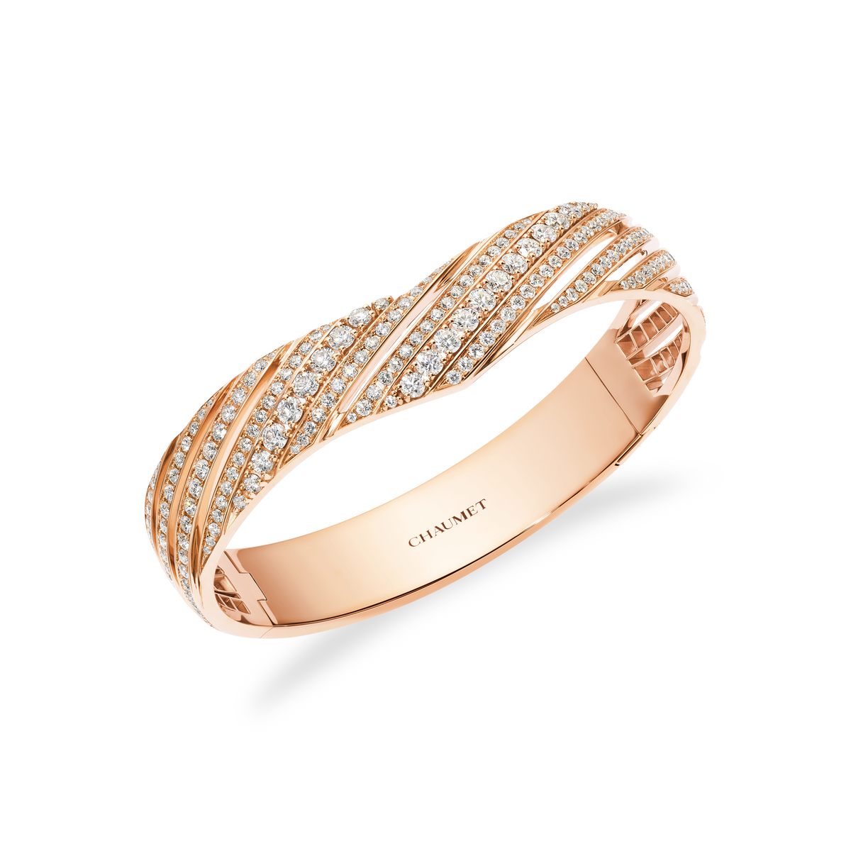 CHAUMET - JOSÉPHINE - BRACELET - Rose gold bracelet, diamonds - 085432