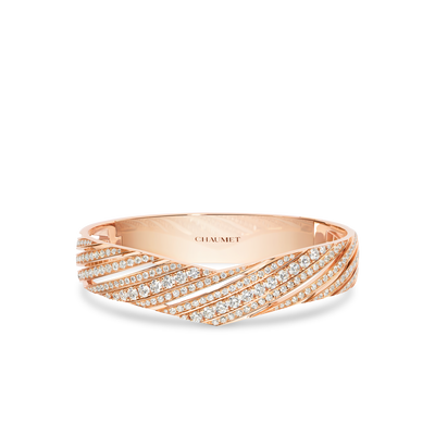 CHAUMET - JOSÉPHINE - BRACELET - Rose gold bracelet, diamonds - 085432
