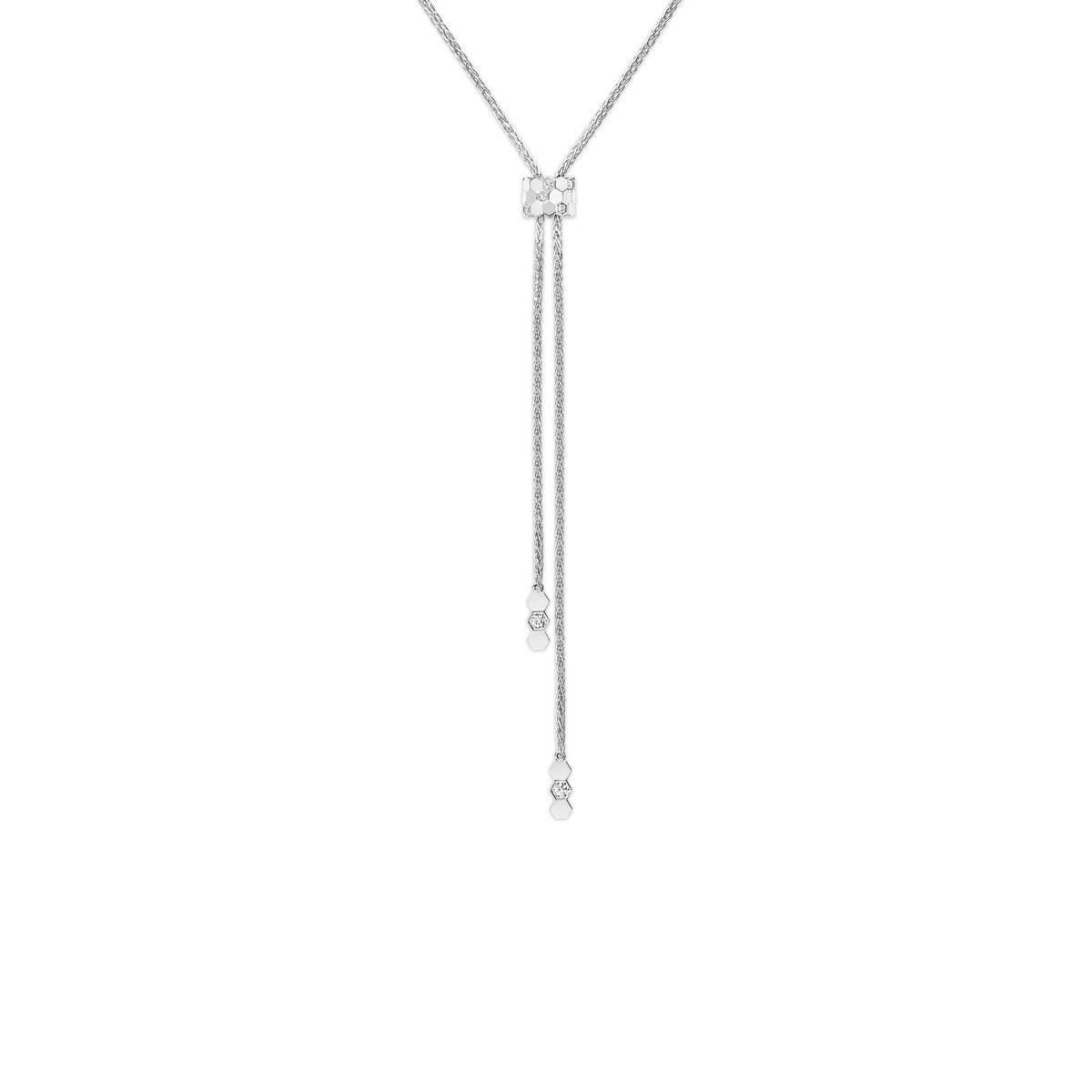 CHAUMET - Bee de Chaumet蜂格 - 项链 - 白金吊坠，钻石 - 085438