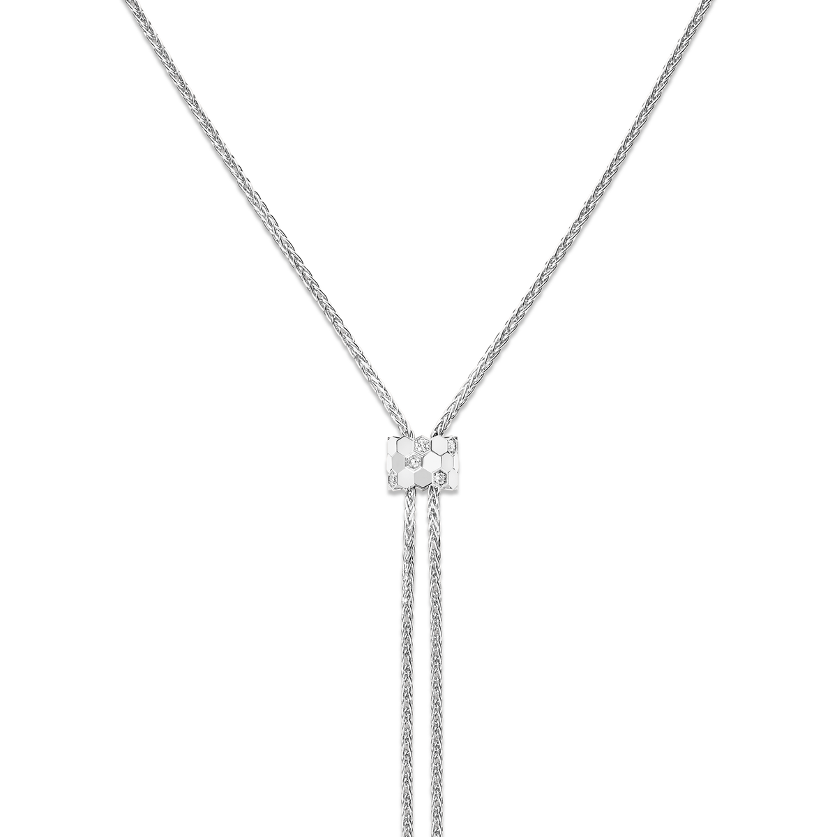 CHAUMET - Bee de Chaumet蜂格 - 项链 - 白金吊坠，钻石 - 085438