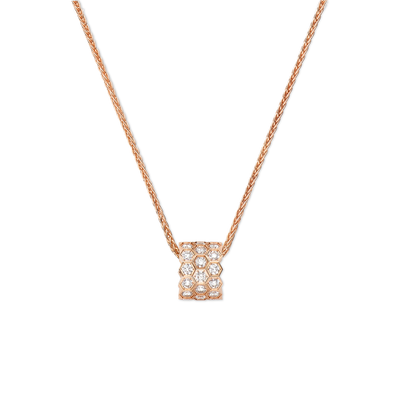 CHAUMET - BEE DE CHAUMET - PENDANT - Rose gold pendant, medium model, diamonds - 085462
