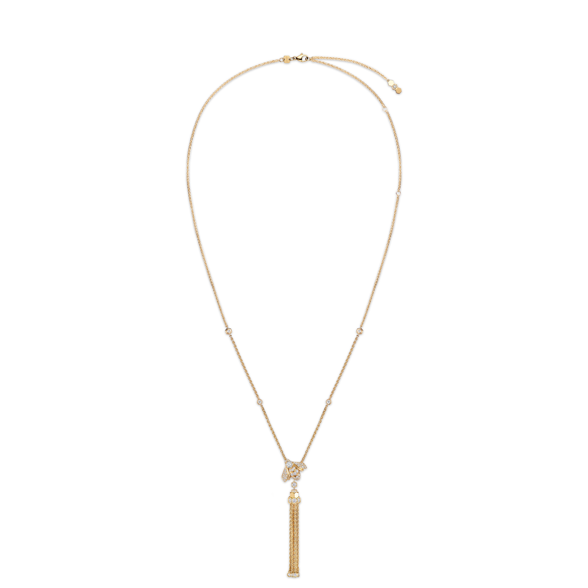 CHAUMET - BEE DE CHAUMET - PENDANT - Yellow gold pendant, diamonds - 085516