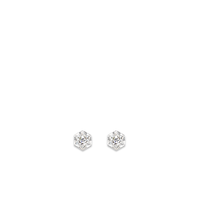 CHAUMET - Bee de Chaumet蜂格 - 耳环 - 白金耳环，0.25克拉钻石 - 085520