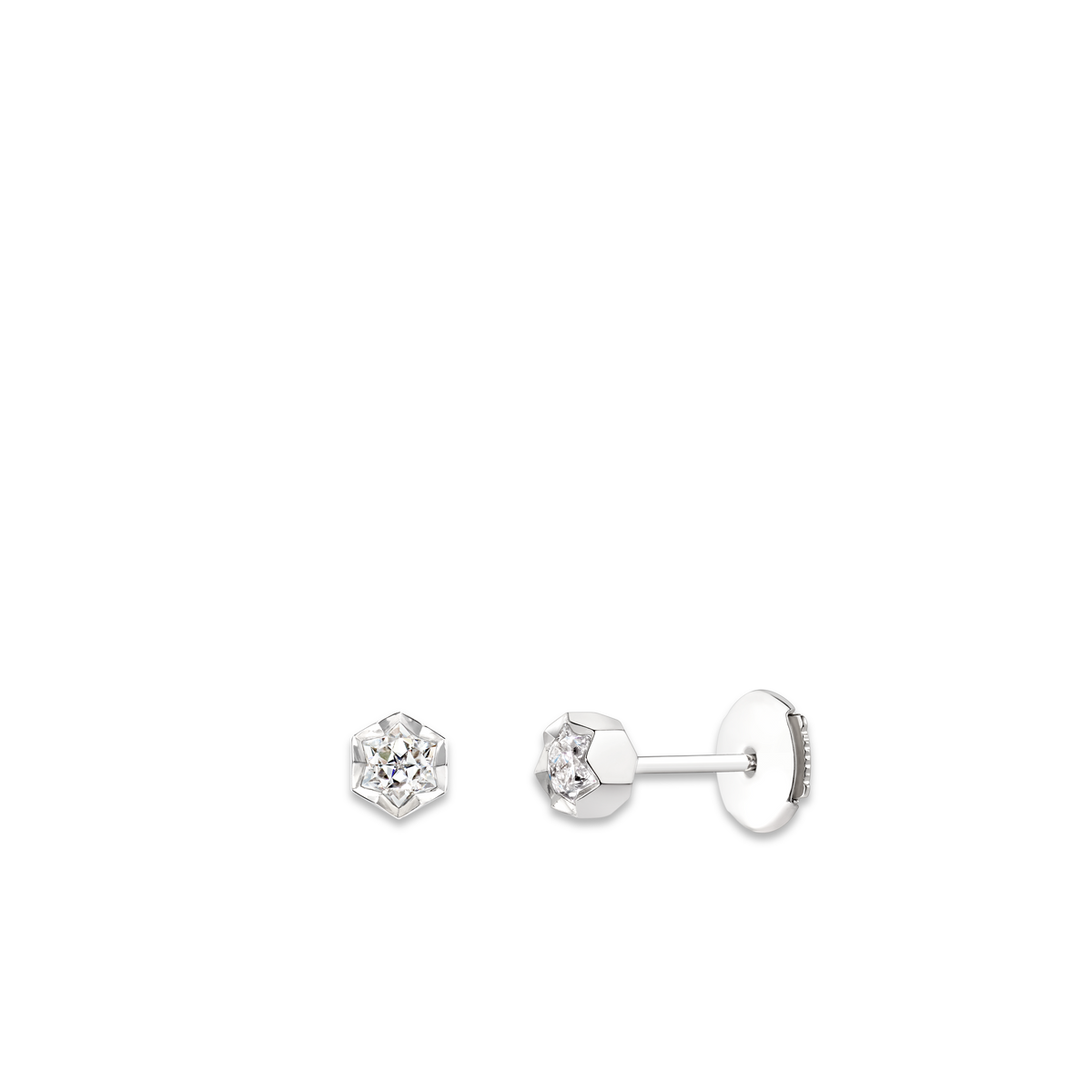 CHAUMET - Bee de Chaumet蜂格 - 耳环 - 白金耳环，0.25克拉钻石 - 085520