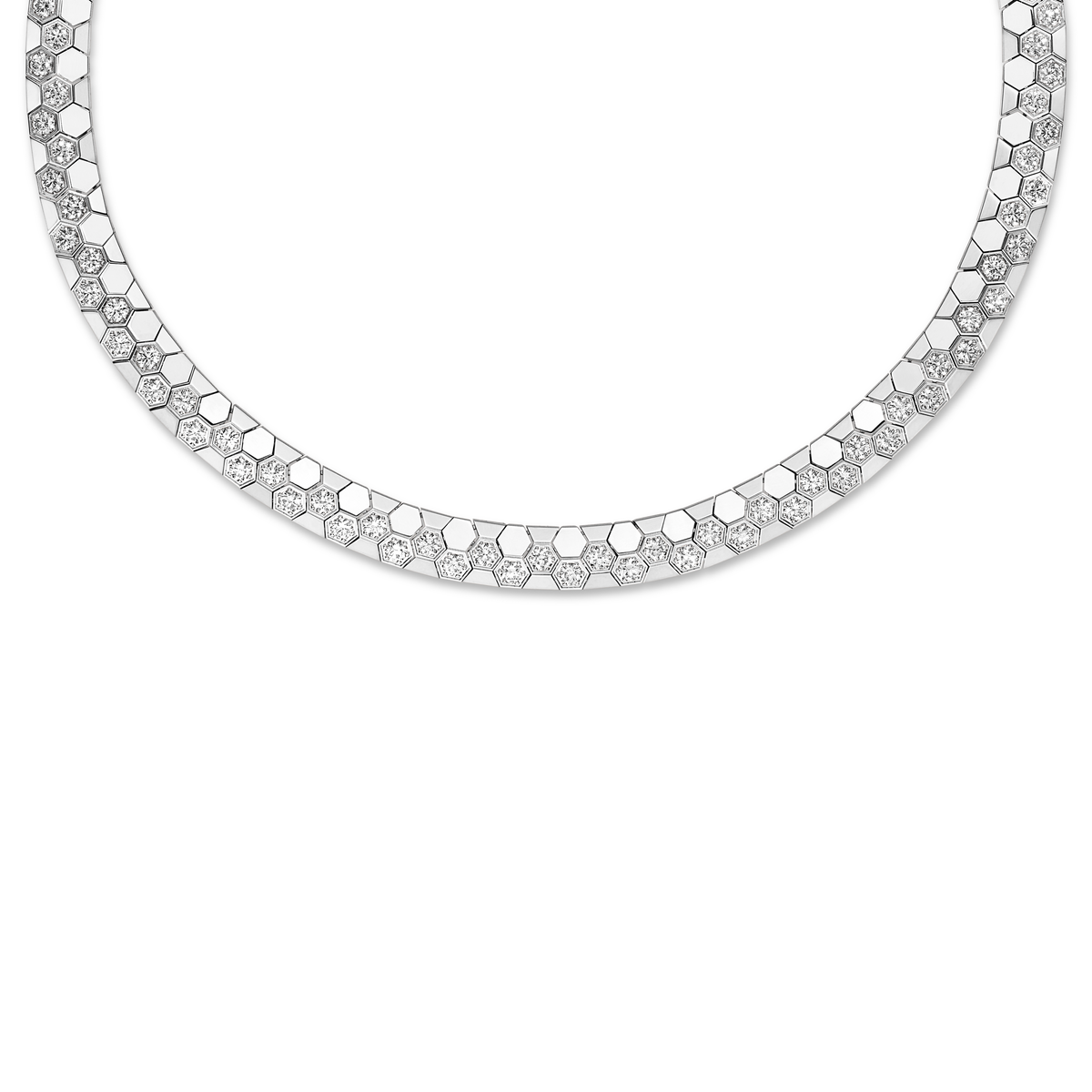 CHAUMET - BEE DE CHAUMET - COLLIER - Collier en or blanc, diamants - 085727