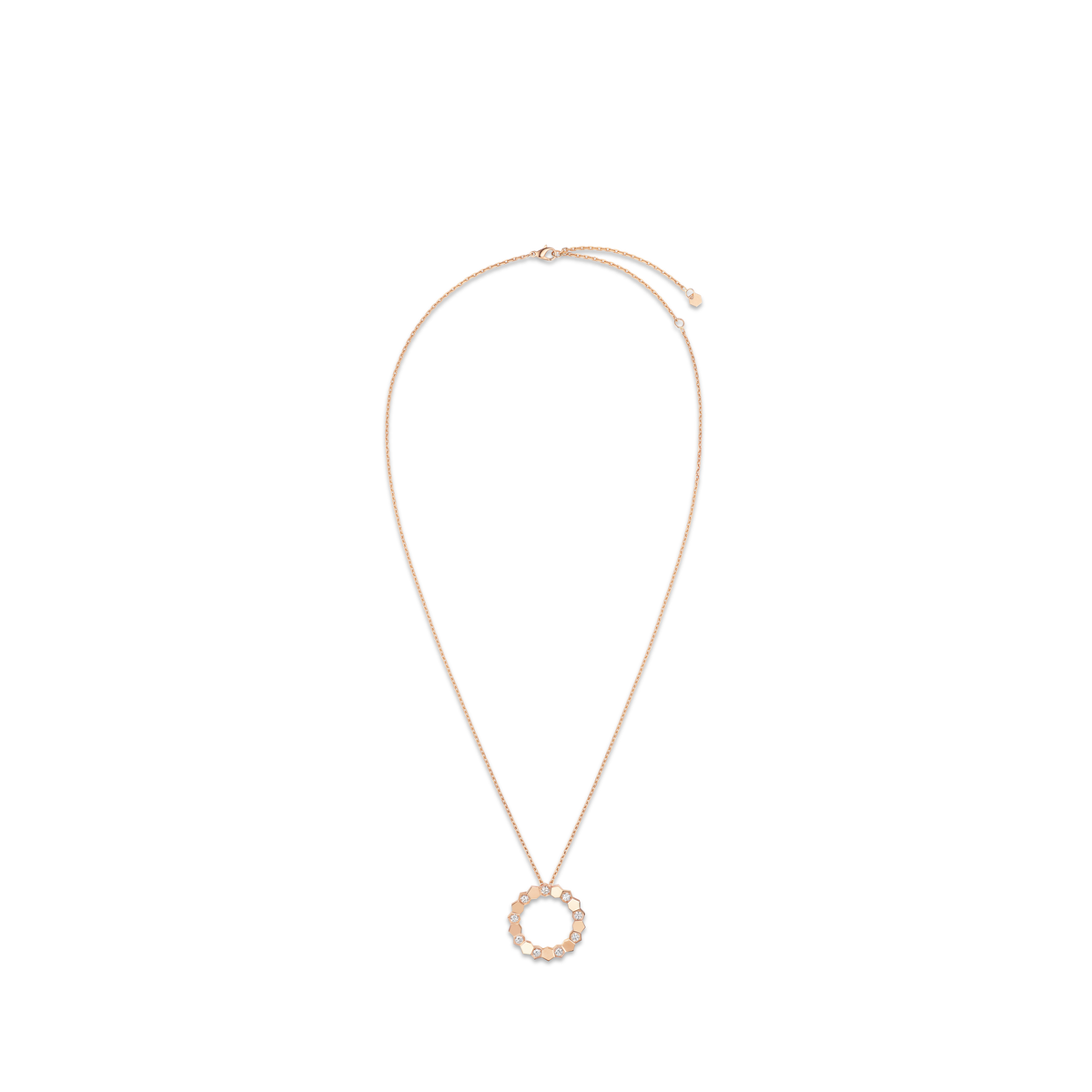 CHAUMET - BEE DE CHAUMET - PENDANT - Rose gold pendant, medium model, diamonds - 085731
