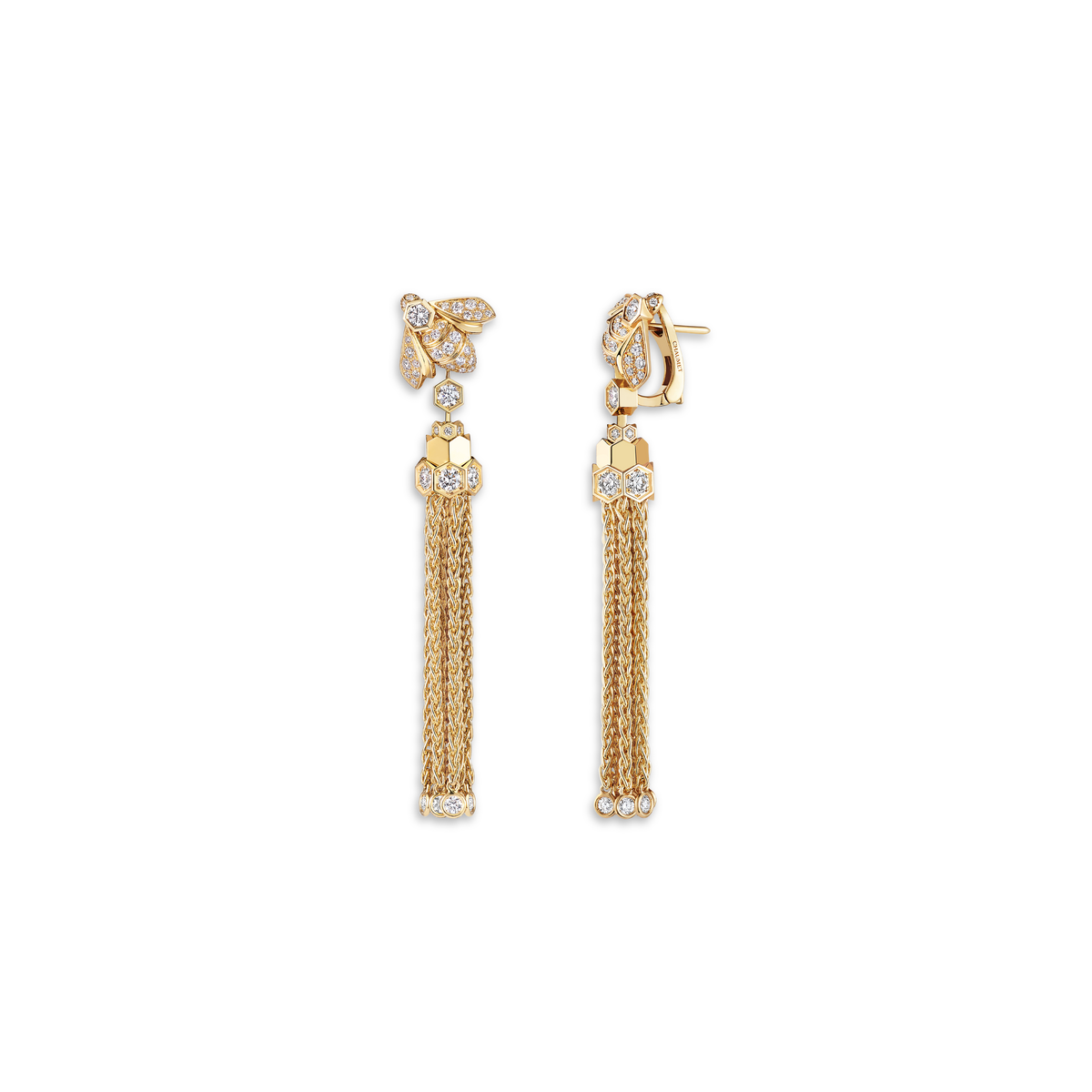 CHAUMET - ビー ドゥ ショーメ - イヤリング - イヤリング、イエローゴールド、ダイヤモンド - 085732