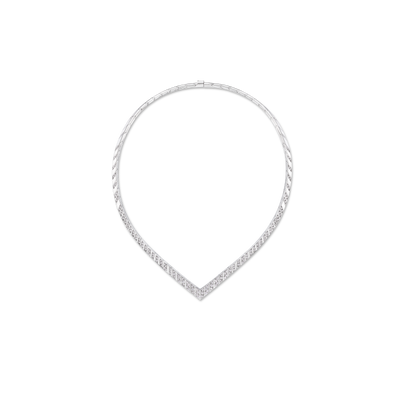 CHAUMET - JOSÉPHINE - COLLIER - Collier en or blanc, diamants - 085762