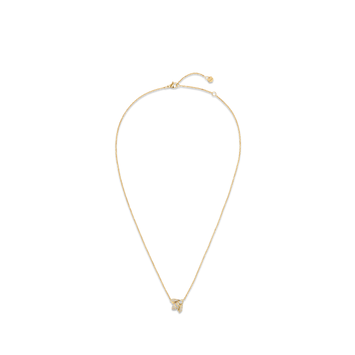 CHAUMET - BEE DE CHAUMET - PENDANT - Yellow gold pendant, diamonds - 085772