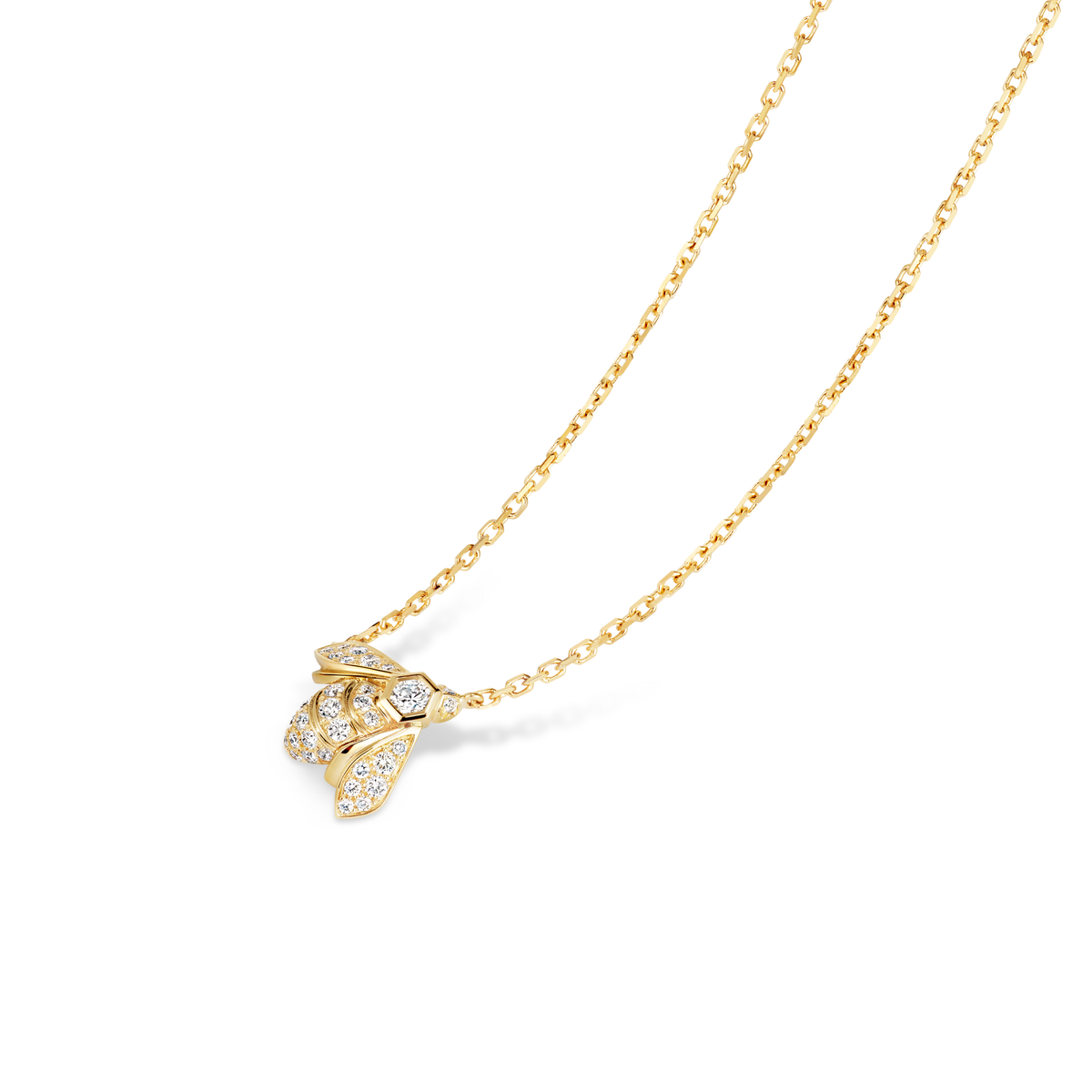 CHAUMET - BEE DE CHAUMET - PENDANT - Yellow gold pendant, diamonds - 085772