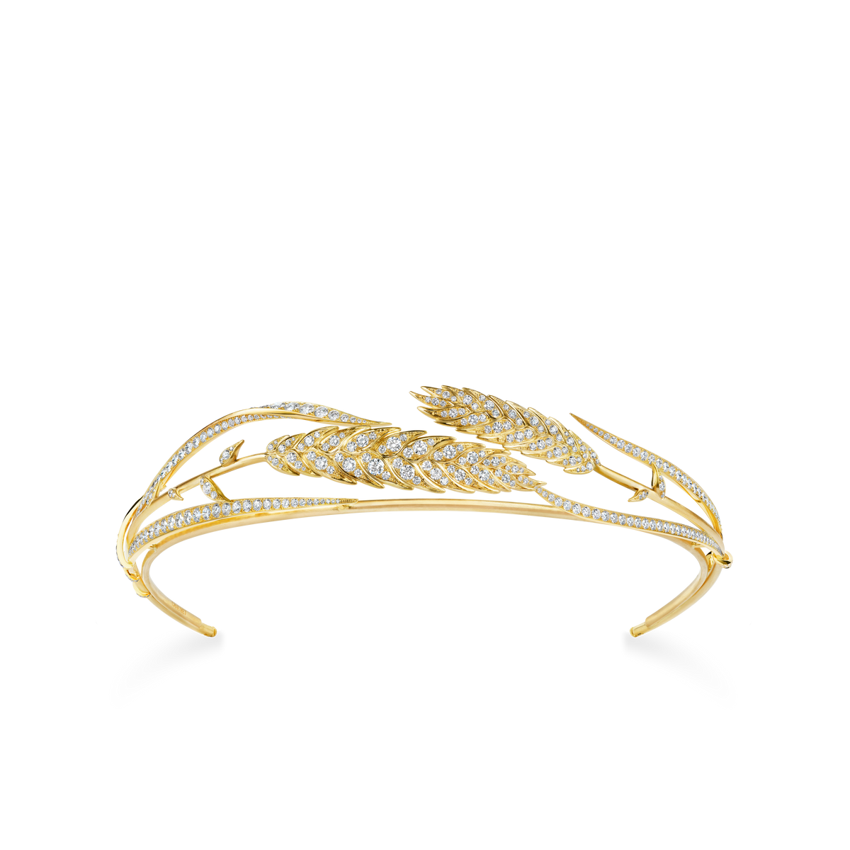 CHAUMET - L'ÉPI DE BLÉ DE CHAUMET麦穗 - 饰物 - 黄金冠冕，钻石 - 085799