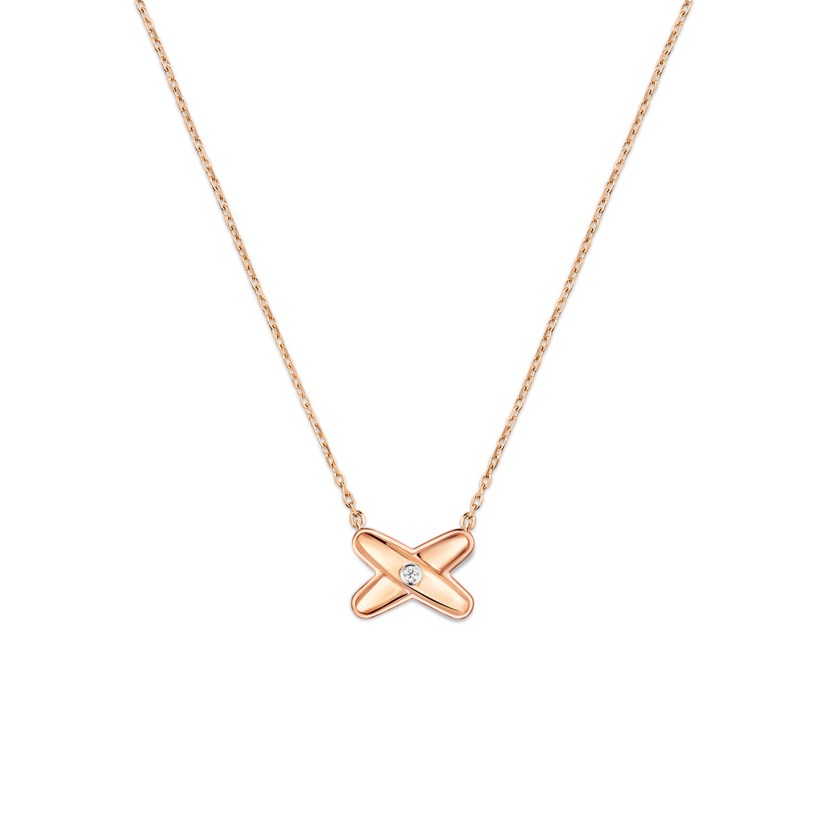 CHAUMET - LIENS - PENDENTIF - Pendentif en or rose, diamant - 085800