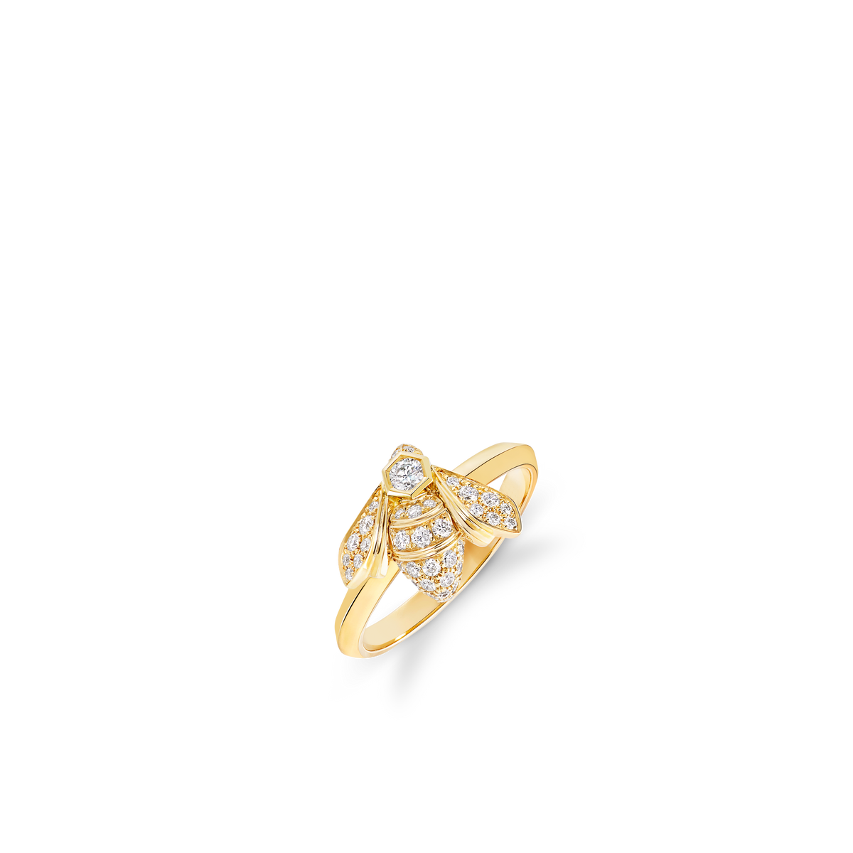 CHAUMET - Bee de Chaumet - 戒指 - 18K黃金戒指，鑽石 - 085821