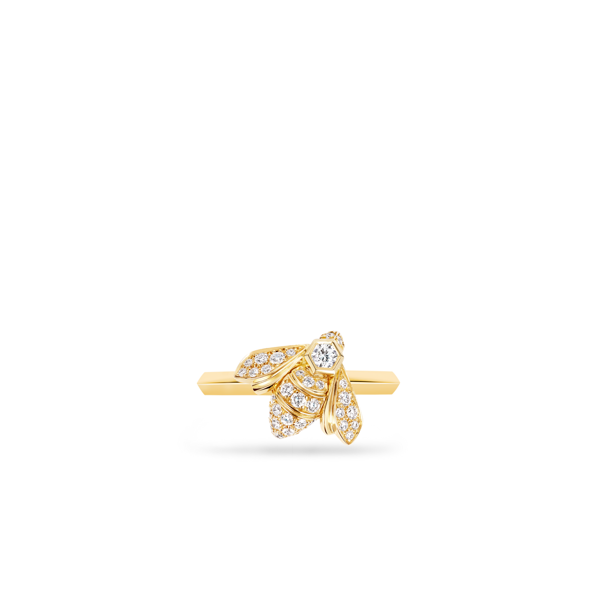 CHAUMET - Bee de Chaumet - 戒指 - 18K黃金戒指，鑽石 - 085821