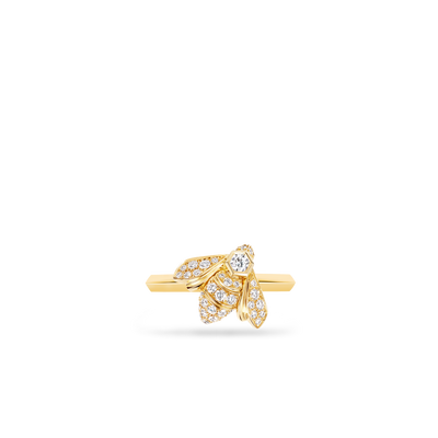 CHAUMET - Bee de Chaumet - 戒指 - 18K黃金戒指，鑽石 - 085821