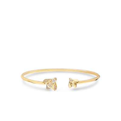 CHAUMET - BEE DE CHAUMET - BRACELET - Yellow gold bracelet, diamonds - 085822