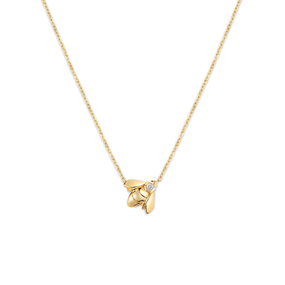 CHAUMET - 비 드 쇼메 - 펜던트 - 옐로우 골드 펜던트, 다이아몬드 - 085823