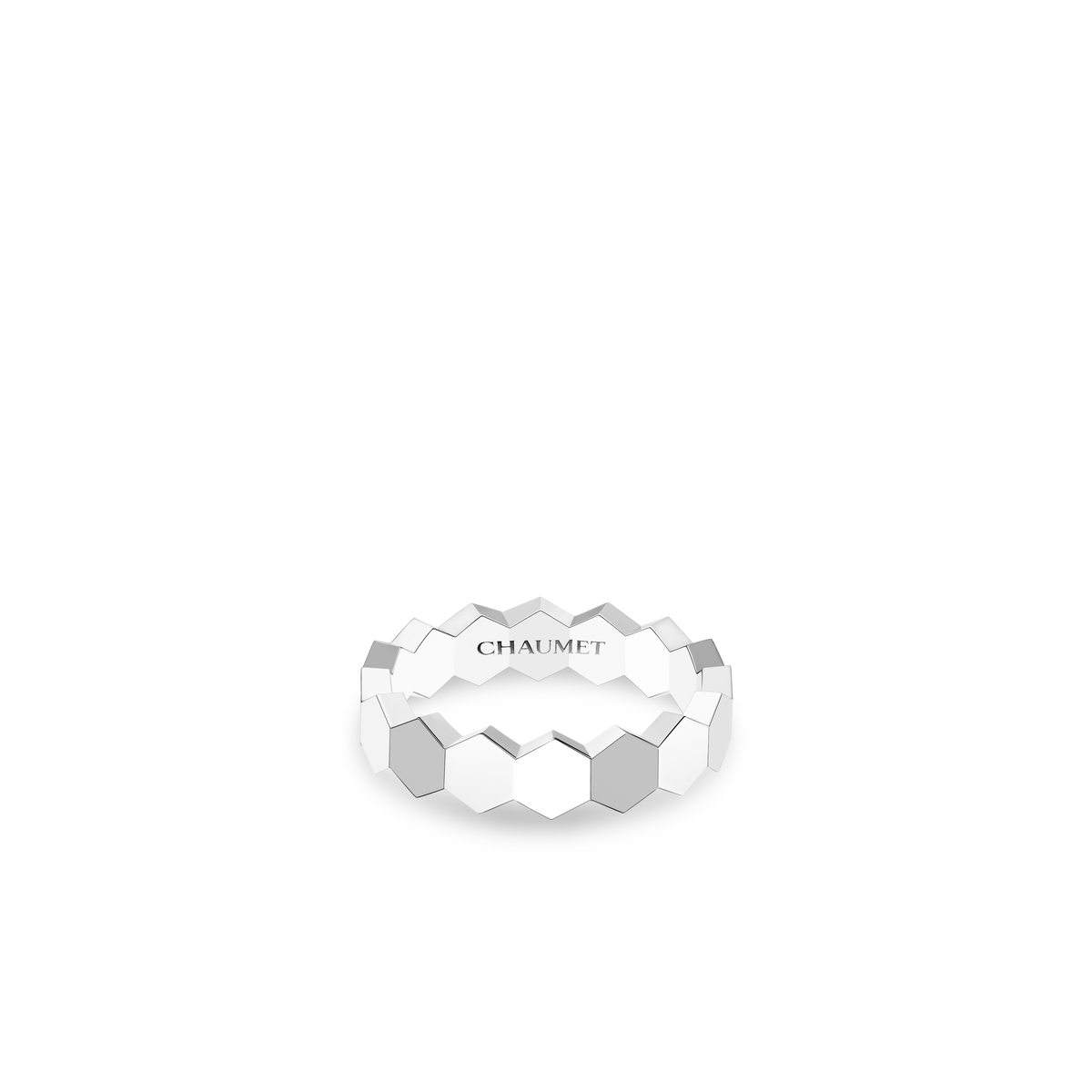 CHAUMET - Bee de Chaumet蜂格 - 戒指 - 铂金戒指5毫米 - 085830