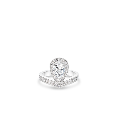 CHAUMET - JOSEPHINE - RING - Platinum solitaire ring, 1-carat diamond, diamonds - 085846