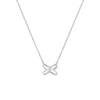 Pendentif en or blanc, diamant