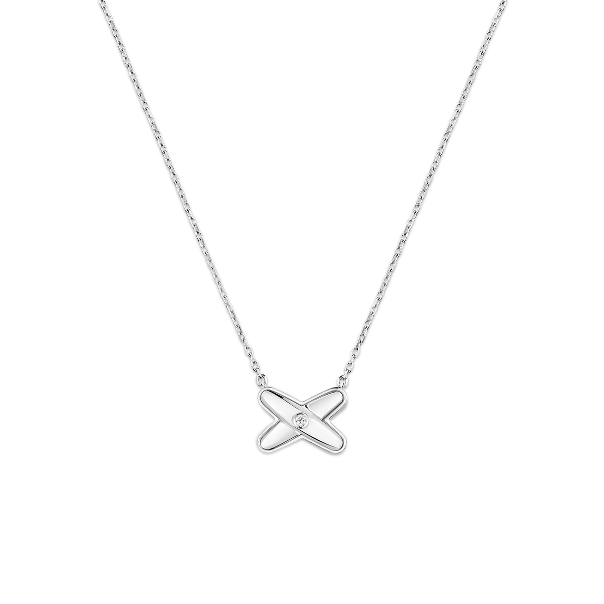 CHAUMET - LIENS - PENDENTIF - Pendentif en or blanc, diamant - 085860