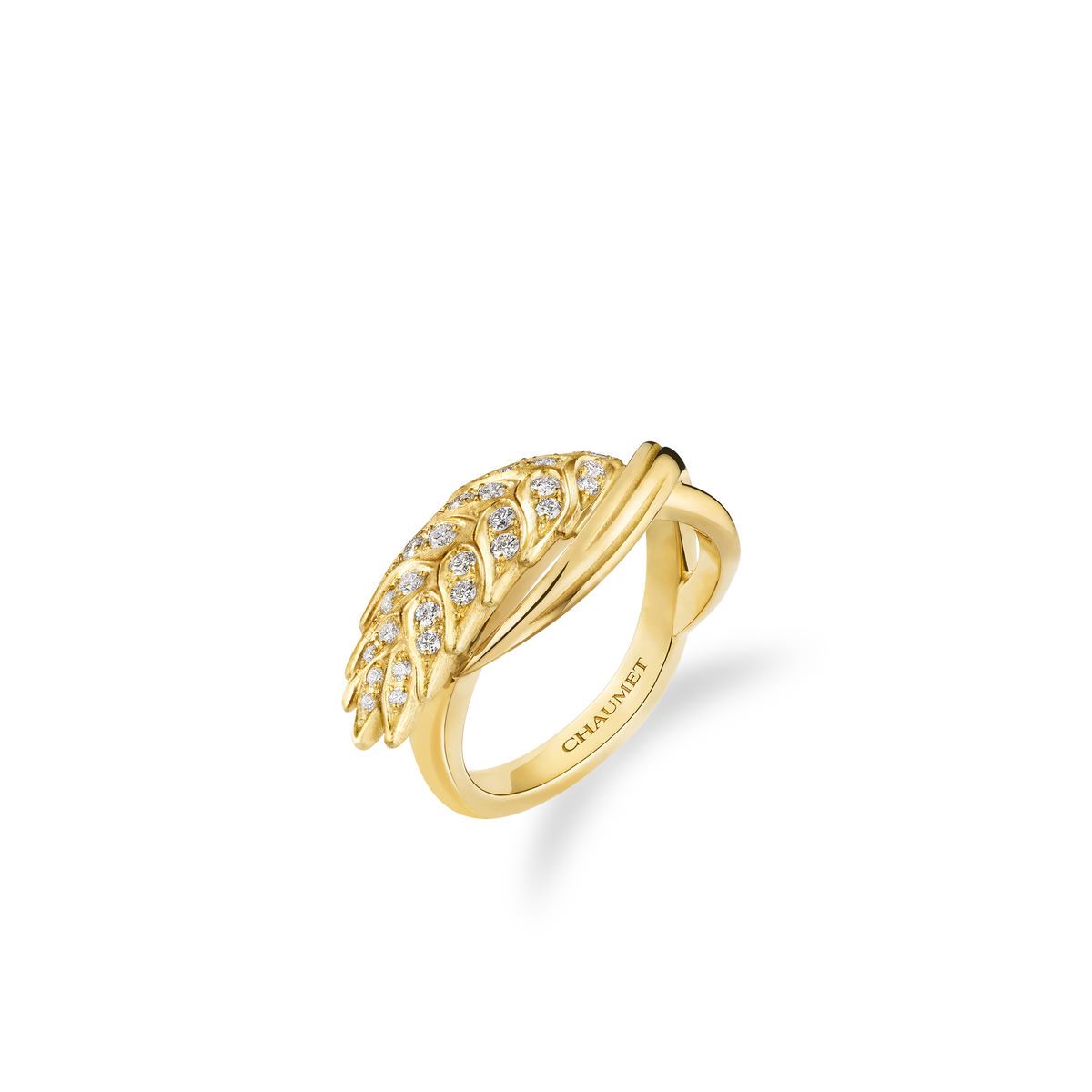 CHAUMET - L'ÉPI DE BLÉ DE CHAUMET麦穗 - 戒指 - 黄金戒指，钻石 - 085862