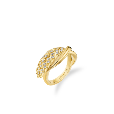 CHAUMET - L'ÉPI DE BLÉ DE CHAUMET - BAGUE - Bague en or jaune, diamants - 085862