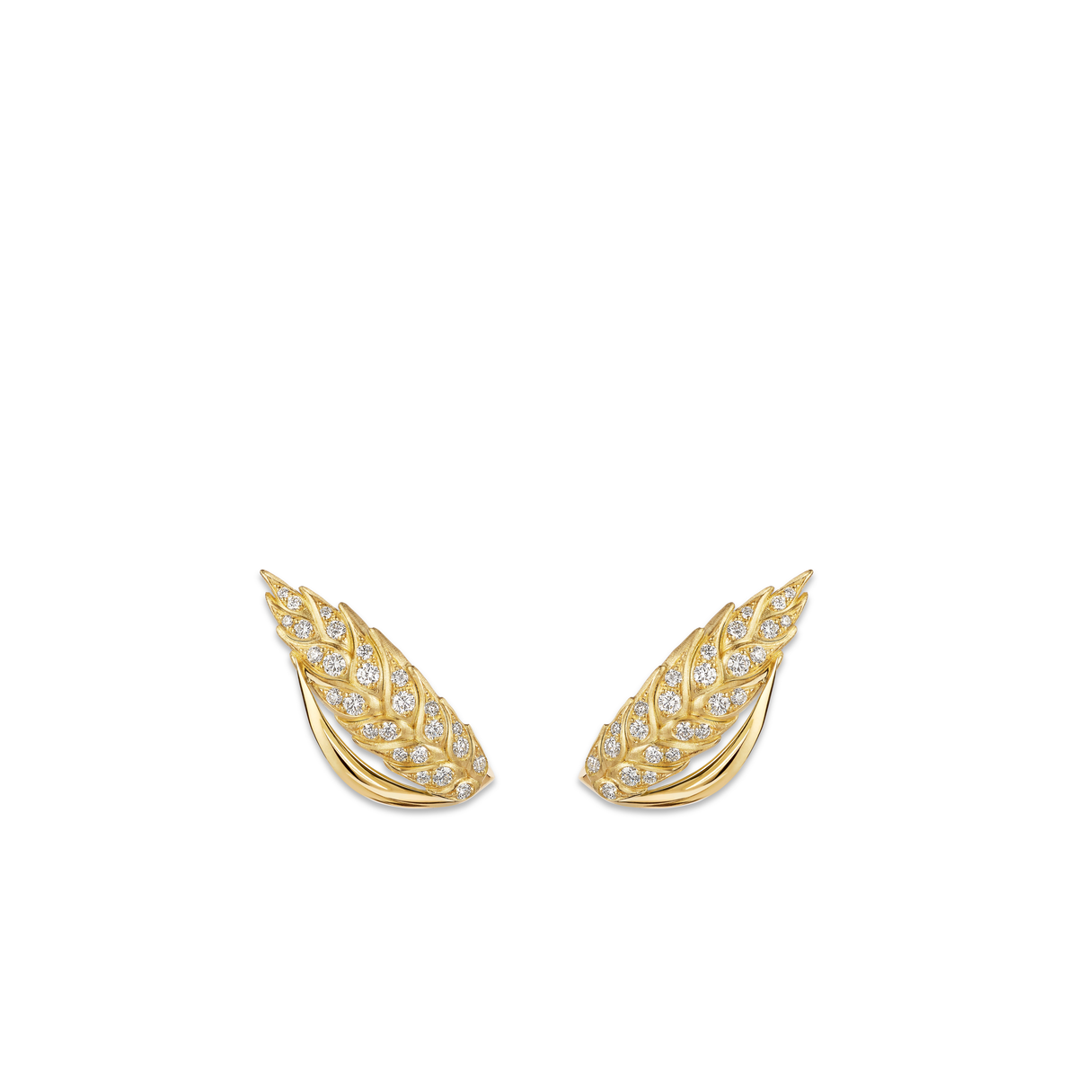 CHAUMET - ليبي دو بلي دو شوميه - أقراط - أقراط من الذهب الأصفر، ألماس - 085863