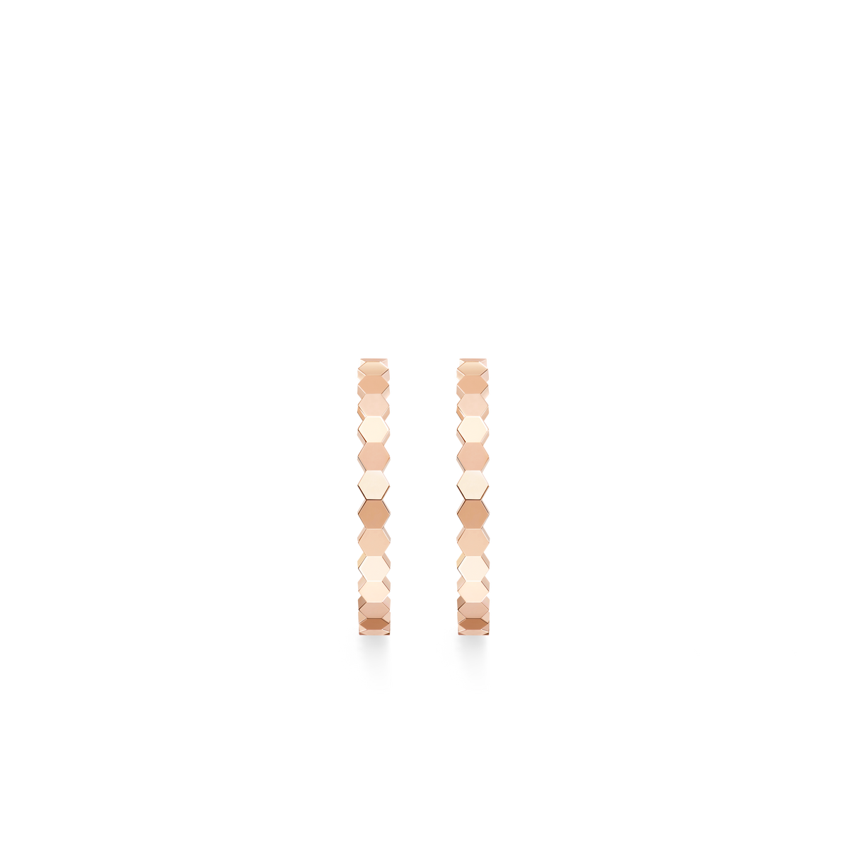 CHAUMET - BEE DE CHAUMET - BOUCLES D'OREILLES - Créoles en or rose 28mm - 085935