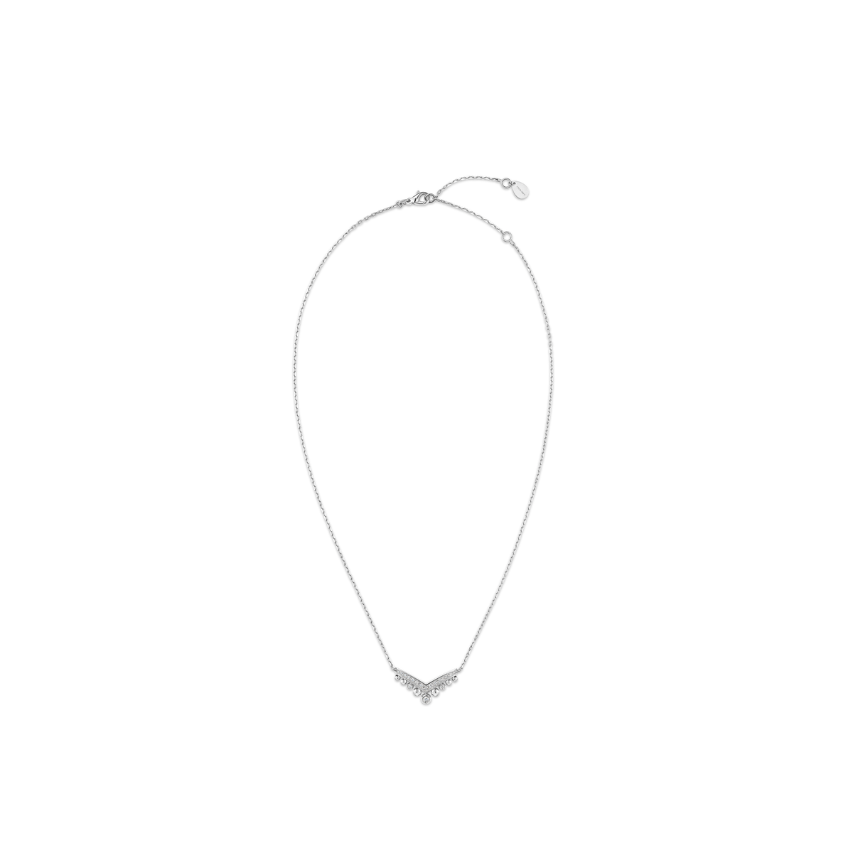 CHAUMET - JOSÉPHINE - PENDANT - White gold pendant, diamonds - 085959