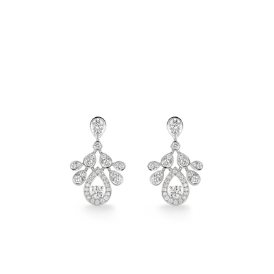 CHAUMET - Joséphine约瑟芬 - 耳环 - 白金耳环，钻石 - 085964