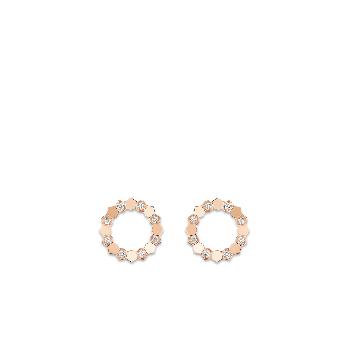 CHAUMET - Bee de Chaumet蜂格 - 耳环 - 玫瑰金耳环，钻石 - 085971