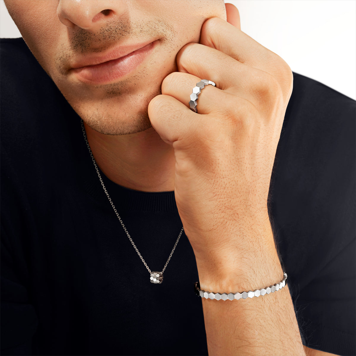 CHAUMET - Bee de Chaumet蜂格 - 手链 - 铂金手链5毫米 - 085973