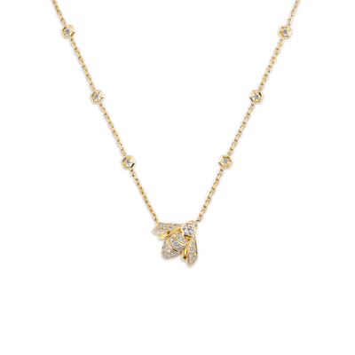 CHAUMET - BEE DE CHAUMET - PENDENTIF - Pendentif en or jaune, diamant - 085978