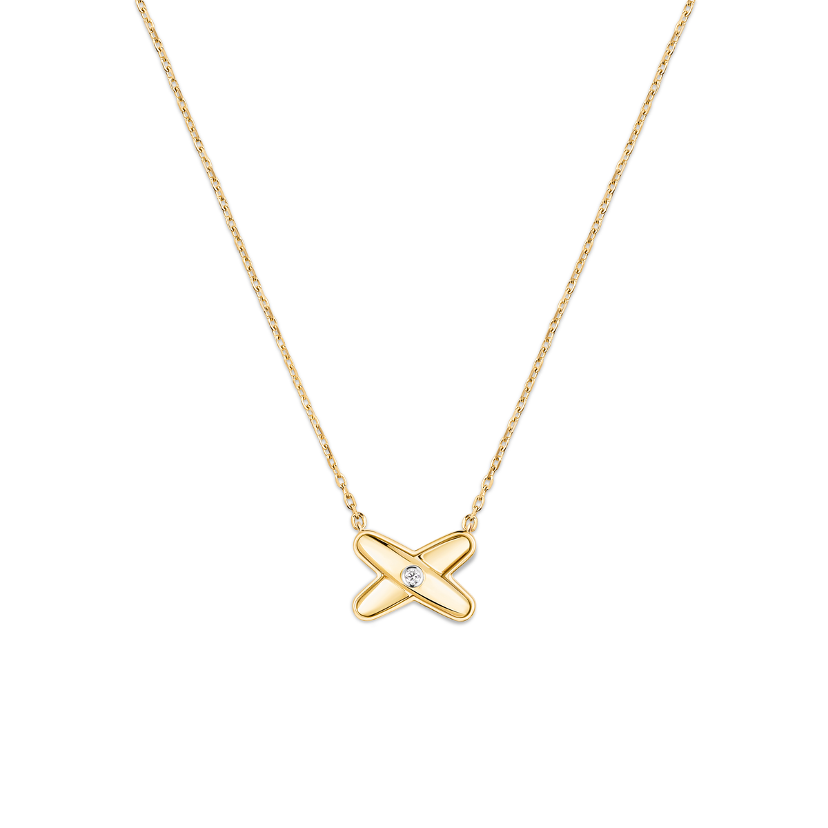 CHAUMET - LIENS - PENDENTIF - Pendentif en or jaune, diamant - 086024