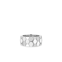 White gold ring 8mm