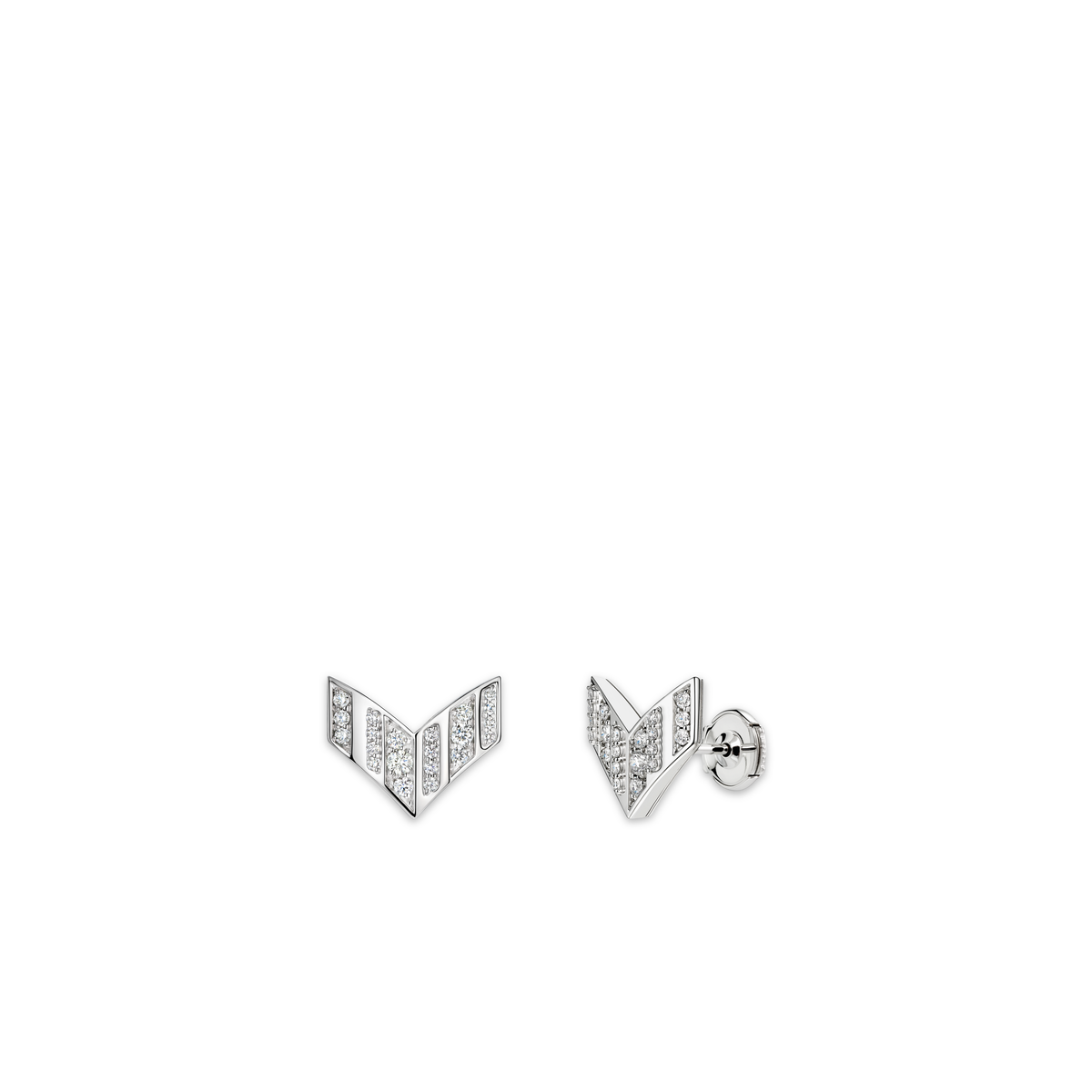 CHAUMET - JOSÉPHINE - EARRINGS - White gold earrings, diamonds - 086077