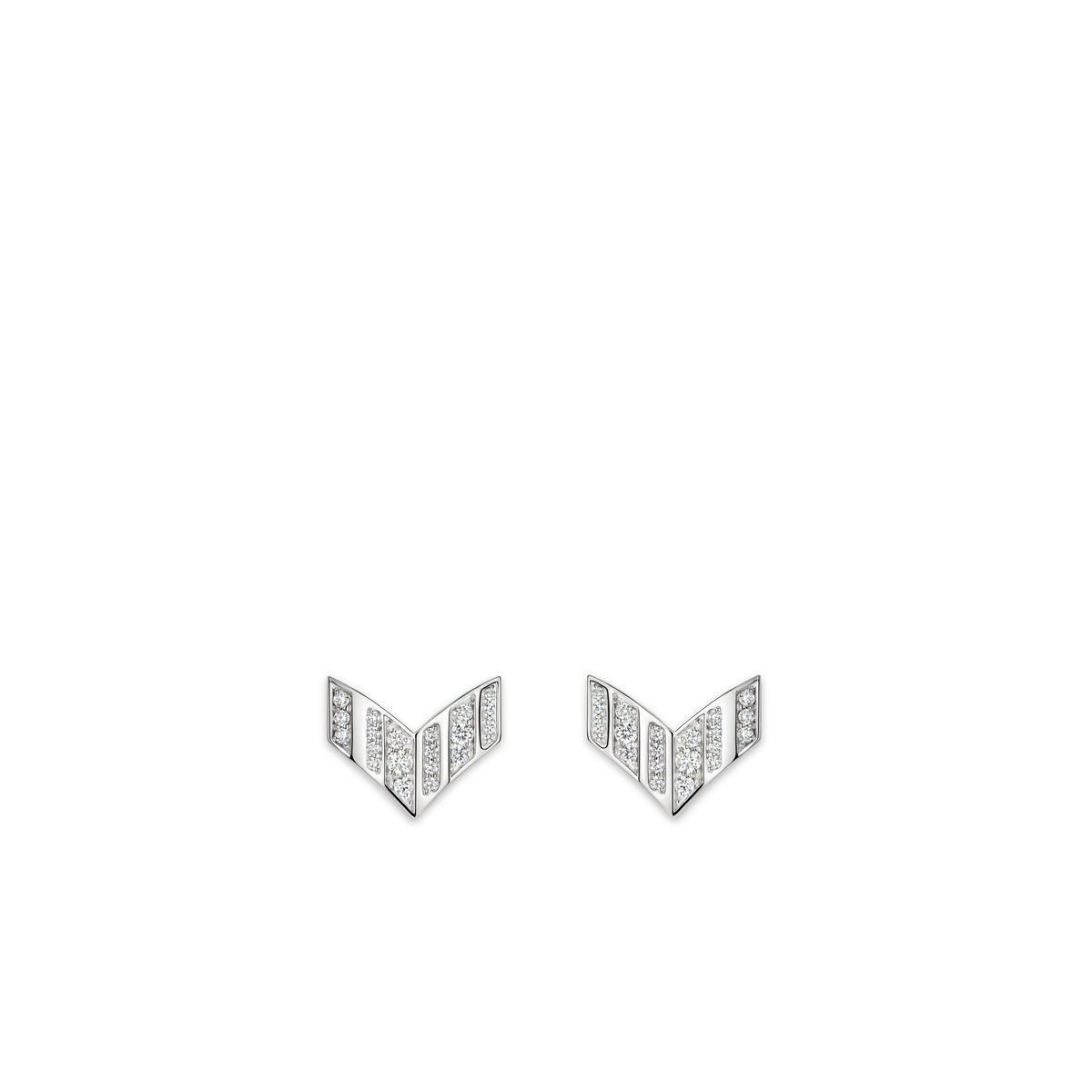 CHAUMET - JOSÉPHINE - BOUCLES D'OREILLES - Boucles d’oreilles en or blanc, diamants - 086077