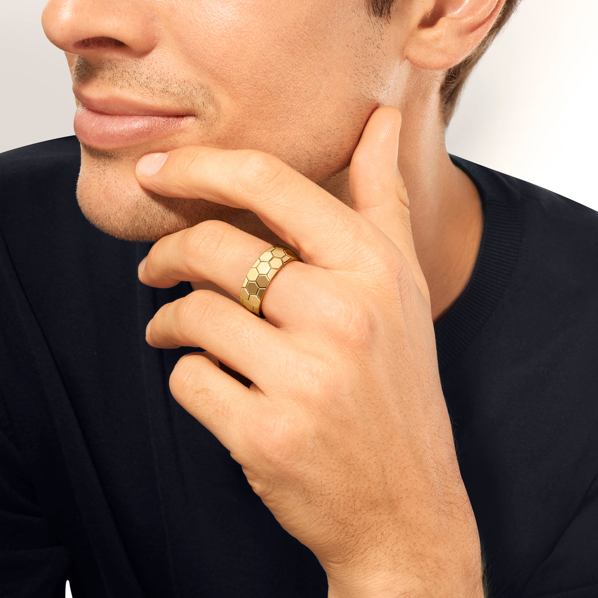 CHAUMET - BEE DE CHAUMET - RING - Yellow gold ring 8mm - 086079