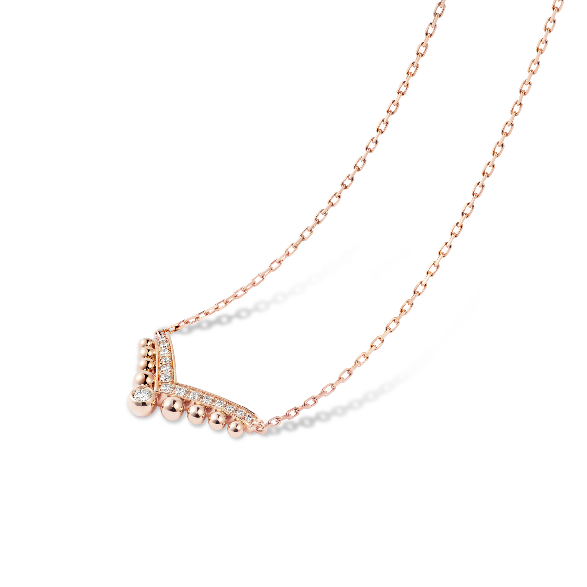 CHAUMET - جوزفين - قلادة - قلادة من الذهب الوردي، ألماس - 086198