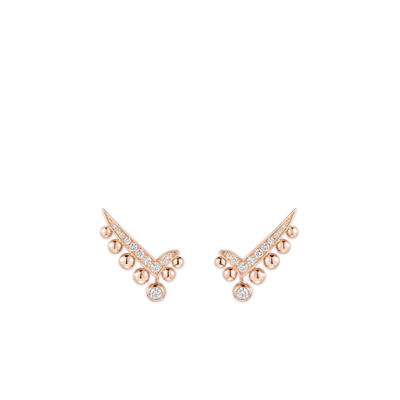 CHAUMET - ジョゼフィーヌ - イヤリング - イヤリング、ピンクゴールド、ダイヤモンド - 086199